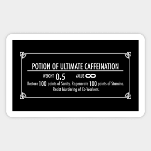 Potion of Ultimate Caffeination Magnet